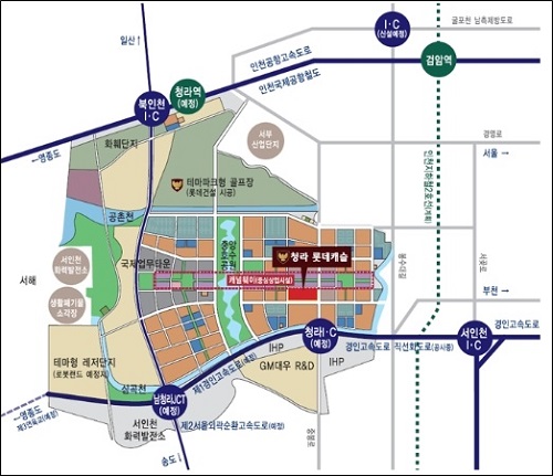 청라국제도시의 중심 청라롯데캐슬, 급부상