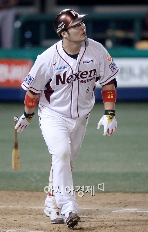 박병호가 NC전에서 한경기 4홈런을 기록했다.