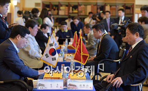 [포토]한·중 의회 친선 바둑교류전 