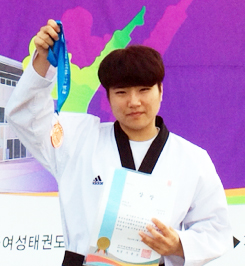 호남대 김은선, 전국여성태권도대회서 동메달 