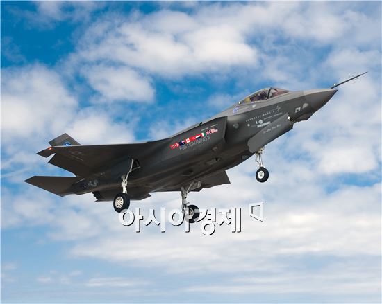 한국공군이 2018년부터 도입하기로 한 차기전투기 F-35
