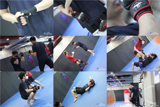 데뷔전서 코뼈 부러졌던 김태헌, "아이돌 보다 격투기 택하겠다"…진짜?