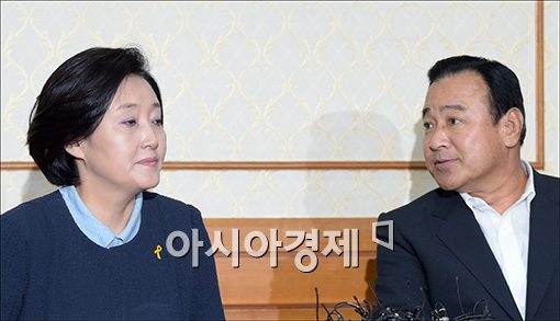 이완구·박영선 회동…10여분간 성과없이 '설전'만 벌여