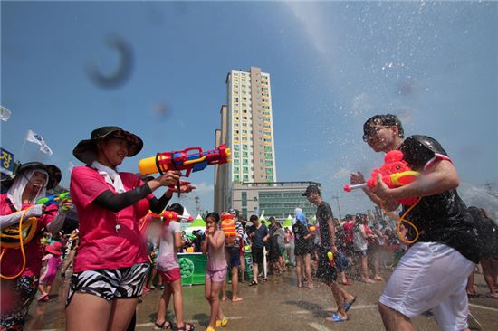 정남진 장흥물축제, 이번주(10일)까지 쭉~