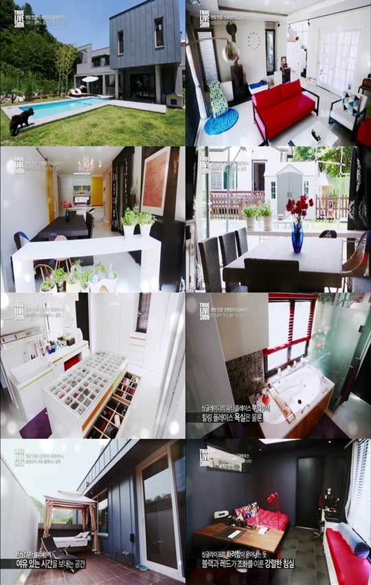 방송서 최초 공개되는 신효범 집(사진: StoryOn 방송화면 캡처)