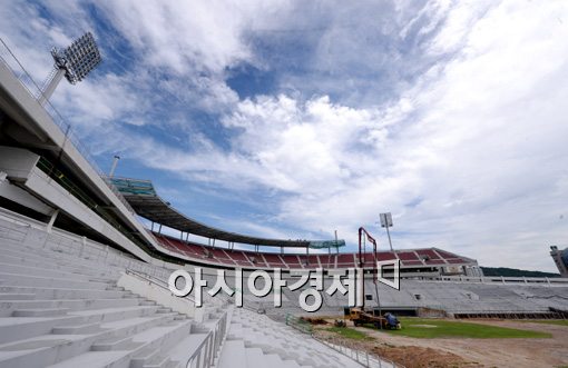 [포토]수원야구장, 1,2층에서 4층으로 증축..스카이박스까지! 