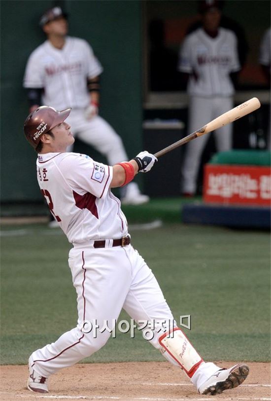 시즌 36호 홈런을 기록한 넥센의 박병호