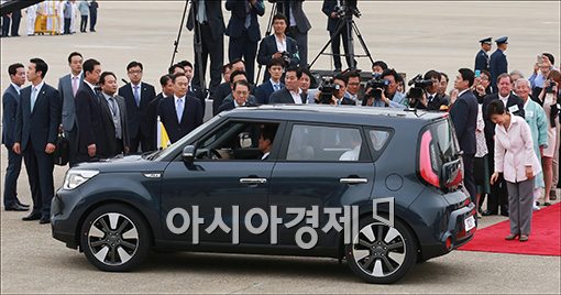 [포토]프란치스코 교황의 의전 차량은?