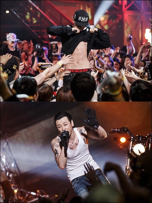 바비(위)와 바스코의 1차 경연곡이 공개됐다.(사진:Mnet 제공)