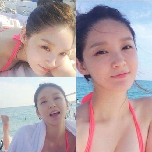 강민경 비키니 사진 공개 "다 안보여줘도 내가 짱이야"