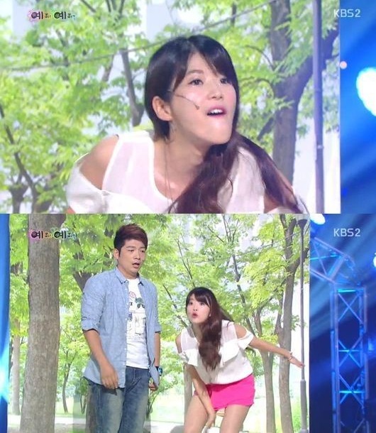 개콘 '예뻐예뻐' 김승혜 (사진:KBS2 '개그콘서트' 방송 캡처)