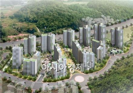 내곡지구 2단지 조감도
