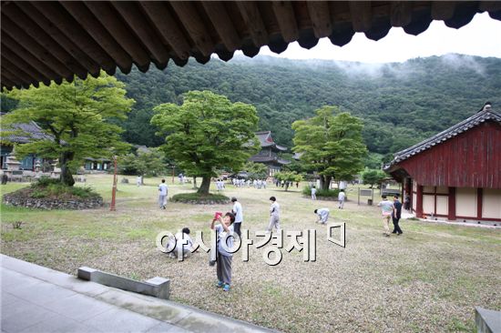 장흥 보림사,선차문화 내세운 템플스테이 연중 운영