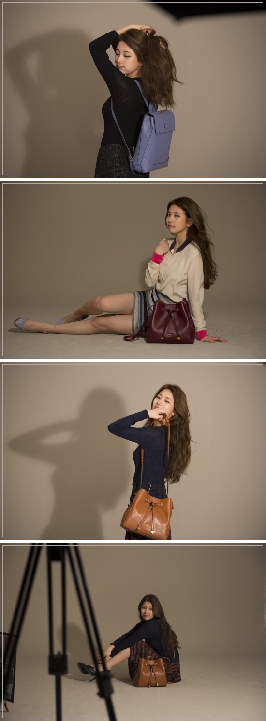 '수지 촬영장 B컷 대방출'…역시 국민 첫사랑 그녀