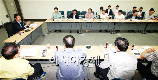김종규 부안군수, 주요 현안사업 현장서 간부회의 호평