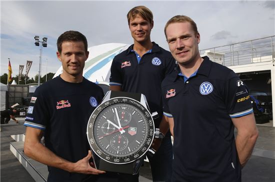폴크스바겐 모터스포츠, 태그호이어와 파트너십 맺어
