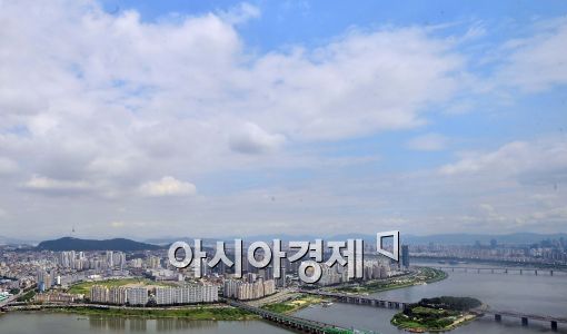 [포토]파란 하늘 펼쳐진 서울 도심