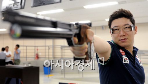 [포토]진종오,'한국 사격의 간판'