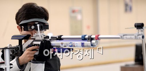 [포토]김현준,'금메달을 향해'