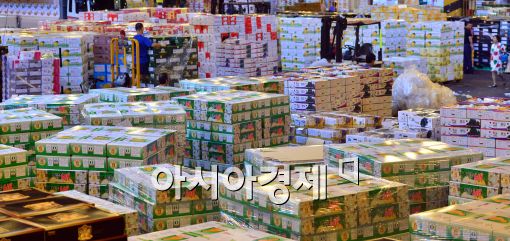 [포토]추석 앞두고 바쁜 가락시장