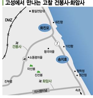 창밖, 금강산 화암사 수바위가 소리쳤다 “넌 뭣고?”