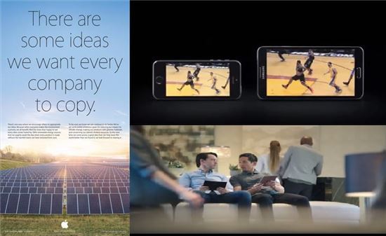 "더 얇고, 밝고, 가볍고"…삼성, 새로운 애플 '조롱 광고' 화제