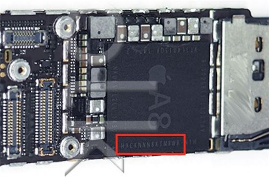 맥루머스가 공개한 4.7인치 아이폰6의 로직보드.