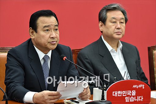 [포토]모두 발언하는 이완구 원내대표