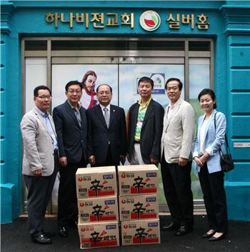 [포토]광주 동구의회, 사회복지시설 찾아 물품 전달