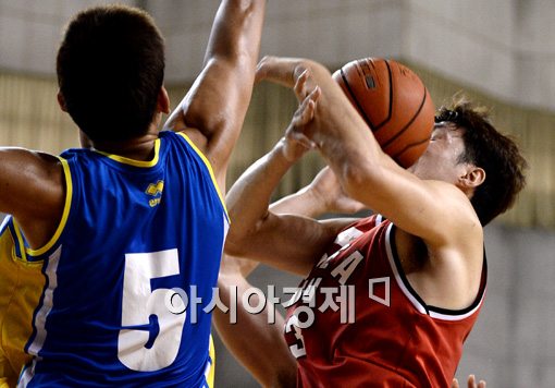 [포토]고려대 김승현,'굴욕을 맛보다'