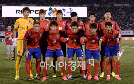 한국, 9월 FIFA 랭킹 역대 최저 63위