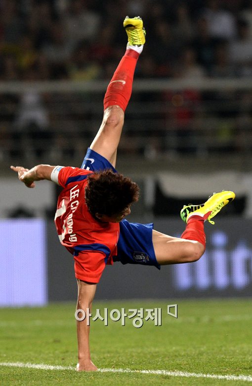 [포토]이청용,'비보잉 아닙니다'