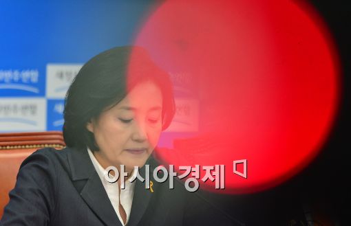 [포토]고민에 빠진 박영선 원내대표