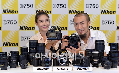 [포토]니콘, FX포맷 초고화질 D750 카메라 발표