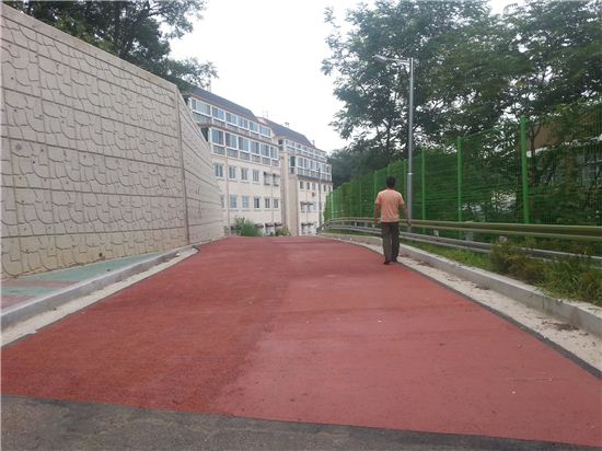 오남중학교 옆 환경개선해 통학생 안전 확보