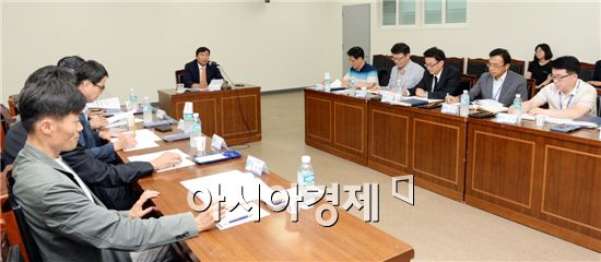 [포토]광주 남구, 지역경제순환시스템 구축 T/F 회의