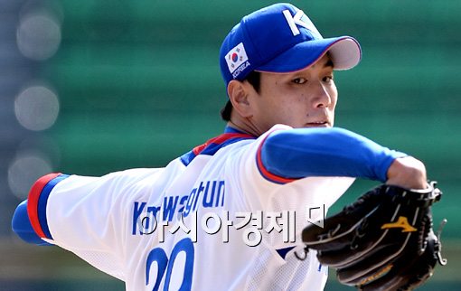 [포토]김광현,'내가 대표팀 에이스'