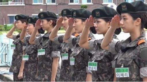 걸스데이 혜리, 라미란 등이 출연한 진짜사나이 여군 편. 출처 : MBC 방송 캡쳐