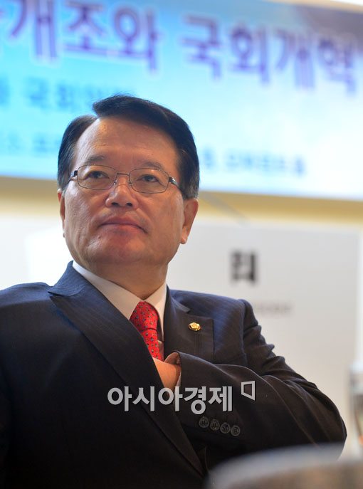 [포토]정의화 국회의장, '반쪽 국회 있을 수 없는 일' 