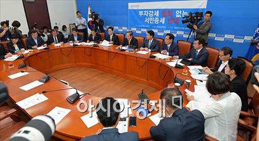 [포토]박영선 원내대표 없는 새정치민주연합