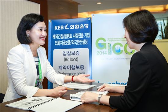 외환은행, GICC 2014 참여…건설사에 외국환 컨설팅 제공