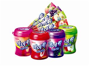 크라운 마이쮸 탄생 10주년…누적판매 3000억 돌파