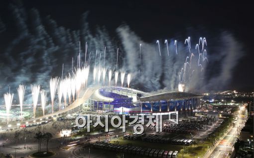 [포토]인천 아시아게임, 개막을 알리는 화려한 쇼