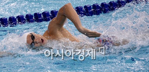 [포토]박태환,'시원시한 역영'