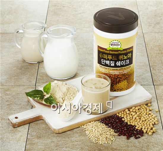 슈퍼푸드 퀴노아 단백질 쉐이크 
