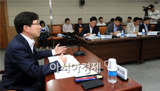 오형국 광주시 행정부시장, 하계U대회 추진상황 보고회 주재