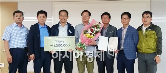 순천시, 이천식 소장 매립형 말뚝  지주로 ‘국무총리상’수상 