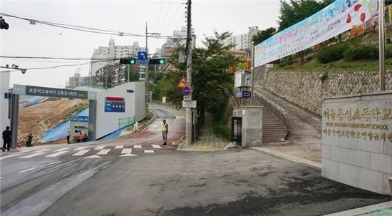 '보문파크뷰자이' 신축공사 현장.