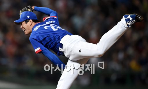 [포토]김광현,'금메달을 향해'