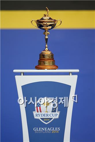 라이더컵 우승 트로피. 사진=Getty images/멀티비츠 